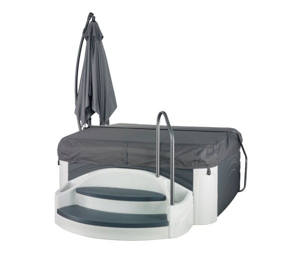 Cabana 2500 in White Diamond with Grey Panels Cabana 2500 in White Diamond with Grey Panels